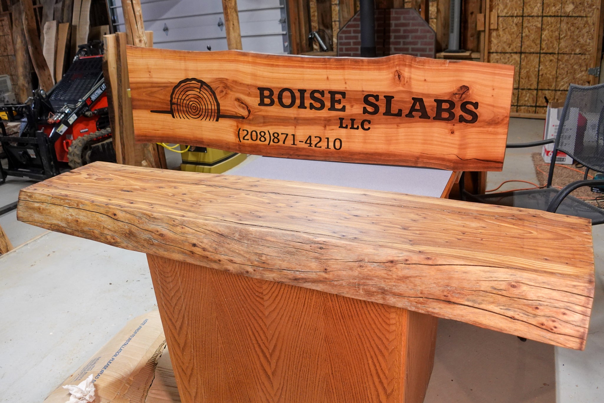 Elm 3" finished/coated